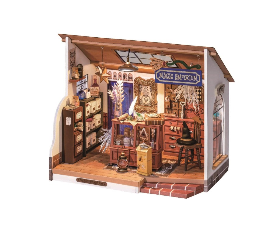 Diy Miniatures Kits Hands Craft | Diy Miniature Dollhouse Kit | Kiki'S Magic Emporium