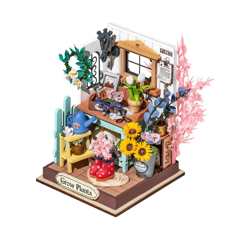 Diy Miniatures Kits Hands Craft US, Inc. | Diy Miniature House Kit | Dreaming Terrace Garden