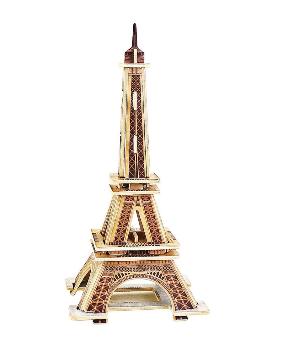 3D Puzzles Hands Craft US, Inc. | 3D Classic Wooden Puzzle | Eiffel Tower