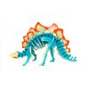 3D Puzzles Hands Craft US, Inc. | 3D Wood Puzzle + Paint Kit: Stegosaurus