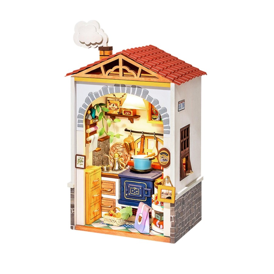 Diy Miniatures Kits Hands Craft US, Inc. | Diy Miniature Model Kit: Flavor Kitchen