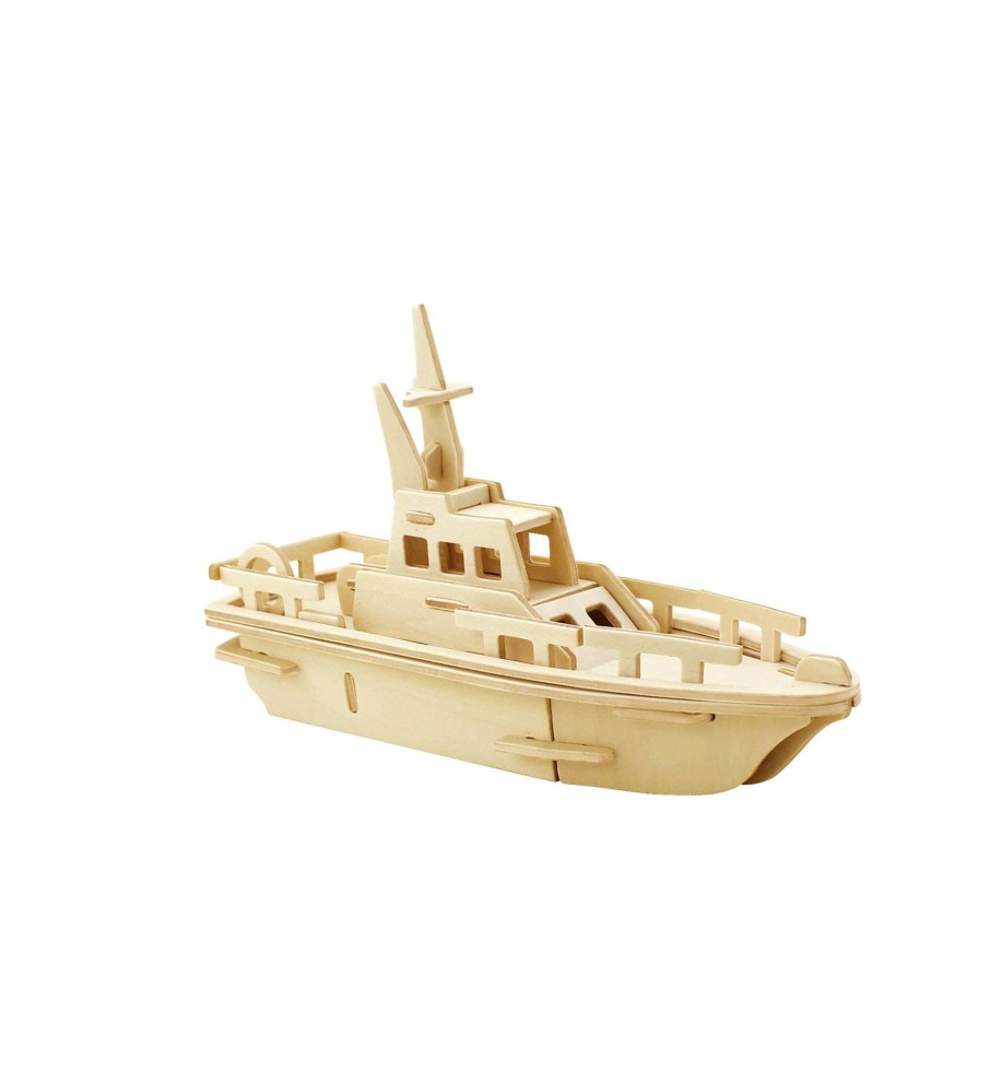 3D Puzzles Hands Craft US, Inc. | 3D Classic Wooden Puzzle | Yacht