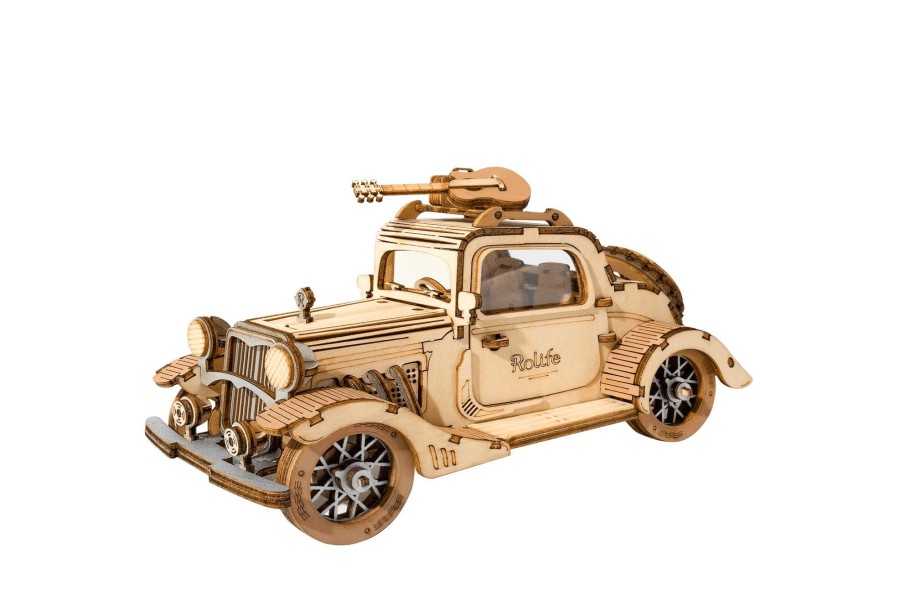 3D Puzzles Hands Craft US, Inc. | 3D Modern Wooden Puzzle | Vintage Car