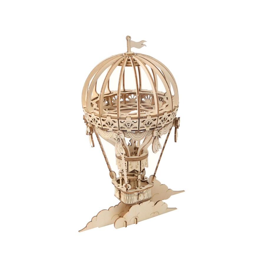 3D Puzzles Hands Craft US, Inc. | 3D Wooden Puzzle: Hot Air Balloon