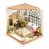 Diy Miniatures Kits Hands Craft US, Inc. | Diy Miniature Dollhouse Kit | Alice'S Dreamy Bedroom