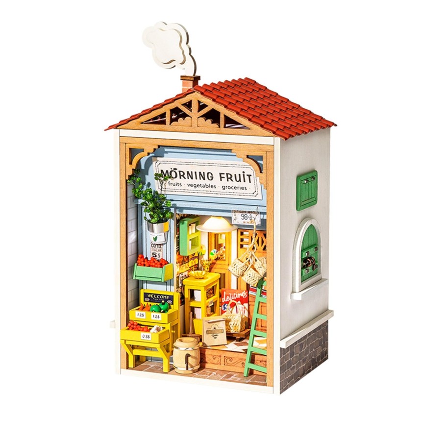 Diy Miniatures Kits Hands Craft US, Inc. | Diy Miniature Model Kit: Morning Fruit Store