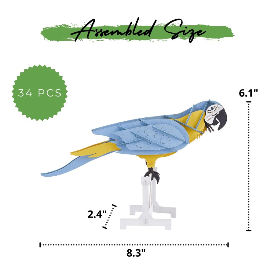 3D Puzzles Hands Craft US, Inc. | 3D Puzzle Macaw