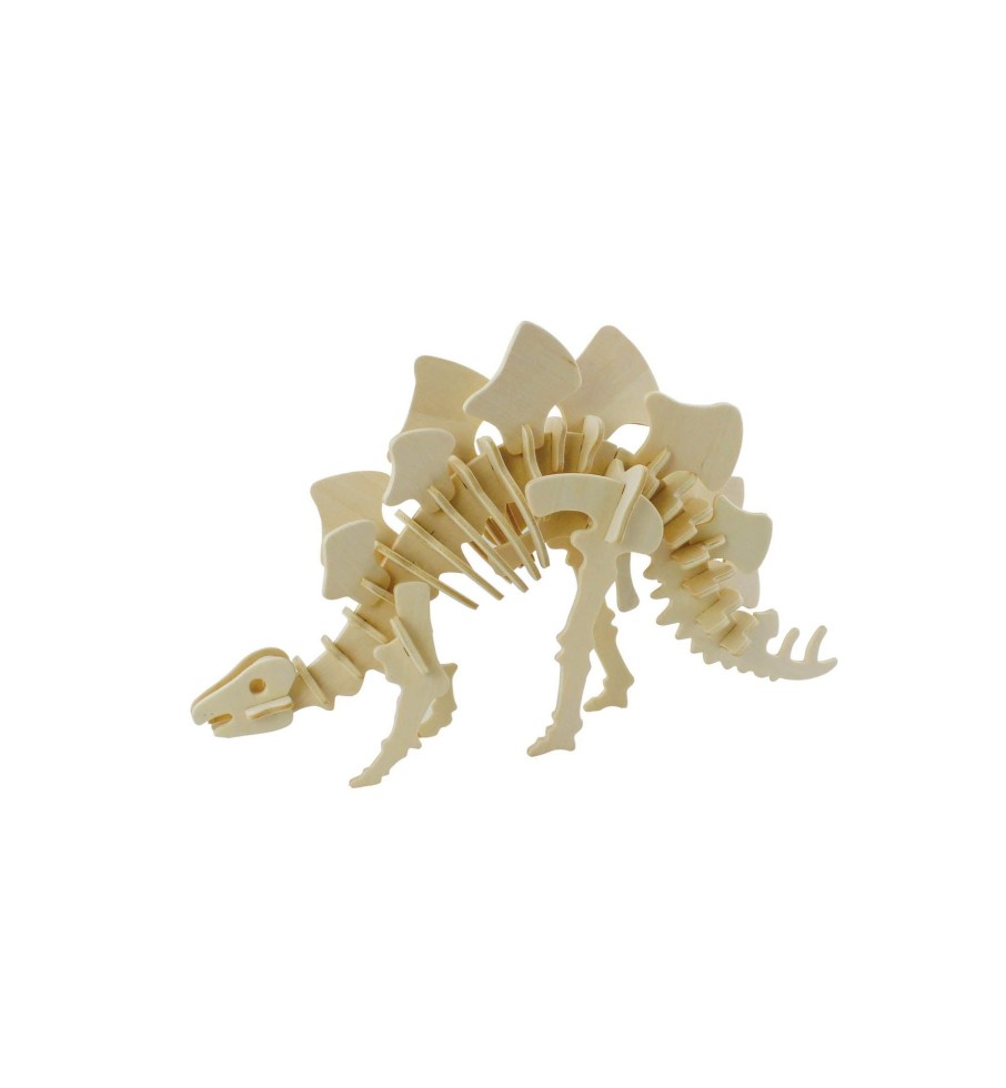 3D Puzzles Hands Craft US, Inc. | 3D Classic Wooden Puzzle | Stegosaurus