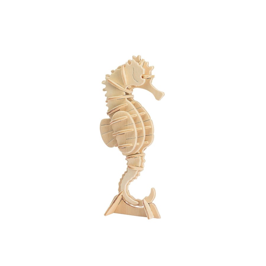 3D Puzzles Hands Craft US, Inc. | 3D Classic Wooden Puzzle | Sea Horse