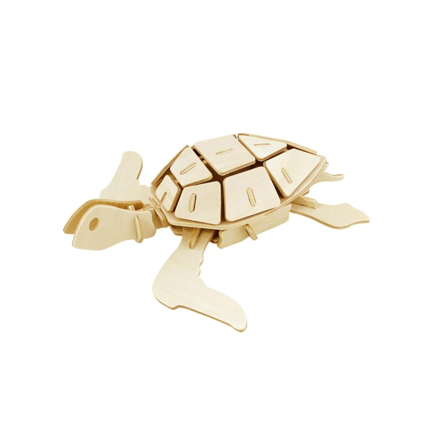 3D Puzzles Hands Craft US, Inc. | 3D Classic Wooden Puzzle | Sea Turtle