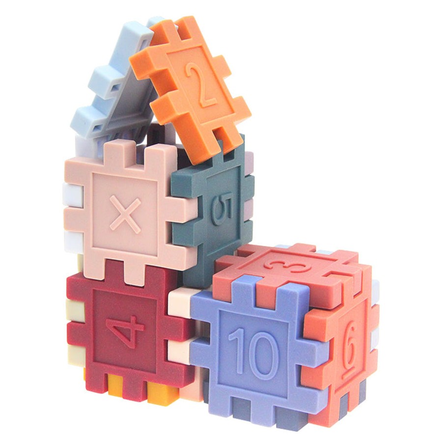 Toys Hands Craft US, Inc. | Silicone Baby Toys: Connecting Puzzle Pieces With Math