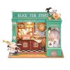 Diy Miniatures Kits Hands Craft | Diy Miniature Dollhouse Kit| Alice'S Tea Store