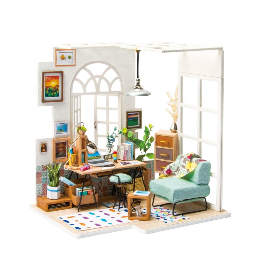 Diy Miniatures Kits Hands Craft US, Inc. | Hands Craft Diy Miniature Dollhouse Kit | Soho Time