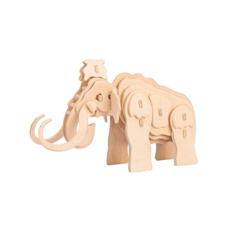 3D Puzzles Hands Craft US, Inc. | 3D Classic Wooden Puzzle | Mammoth