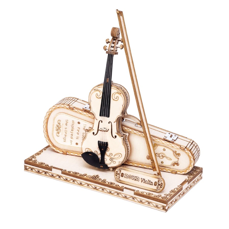 3D Puzzles Hands Craft | 3D Modern Wooden Puzzle | Violin