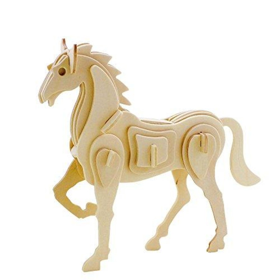 3D Puzzles Hands Craft US, Inc. | 3D Classic Wooden Puzzle | Horse