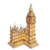 3D Puzzles Hands Craft US, Inc. | 3D Wood Puzzle: Big Ben Scale Model With Led Lights