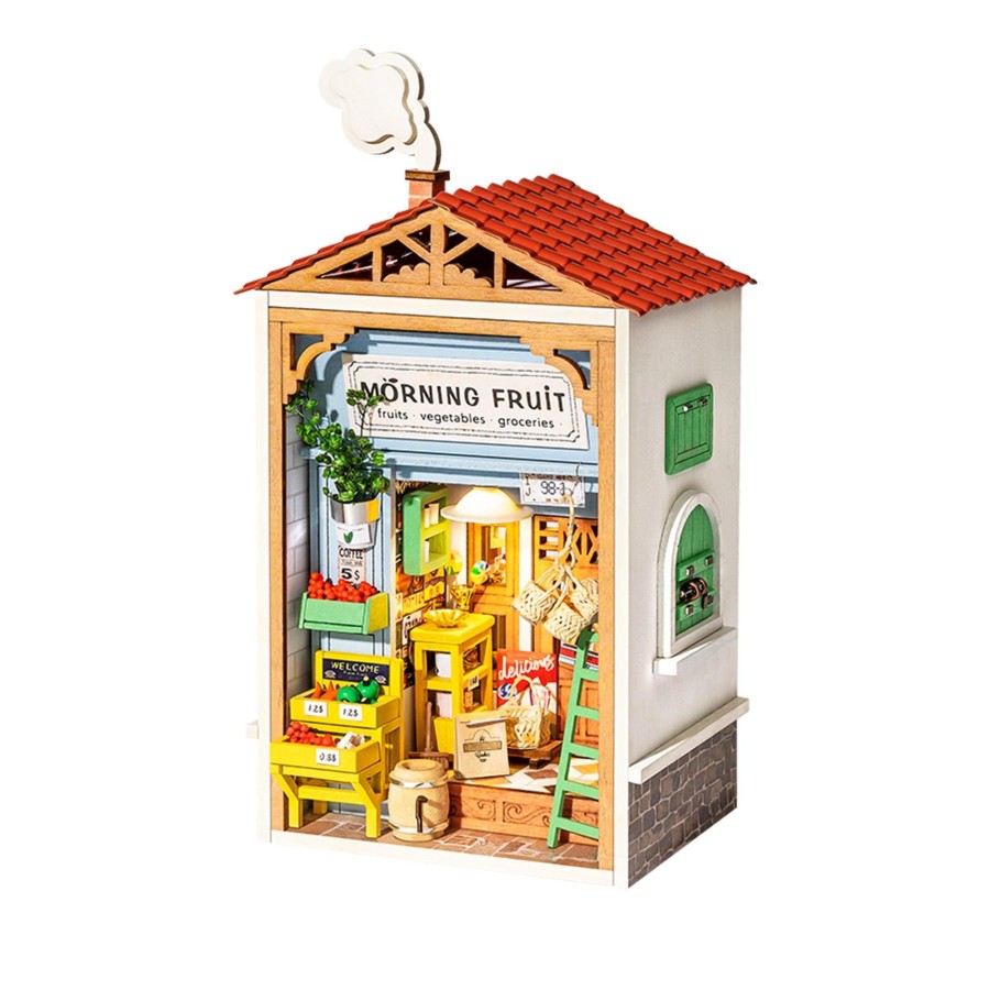 Diy Miniatures Kits Hands Craft US, Inc. | Diy Miniature Model Kit: Morning Fruit Store