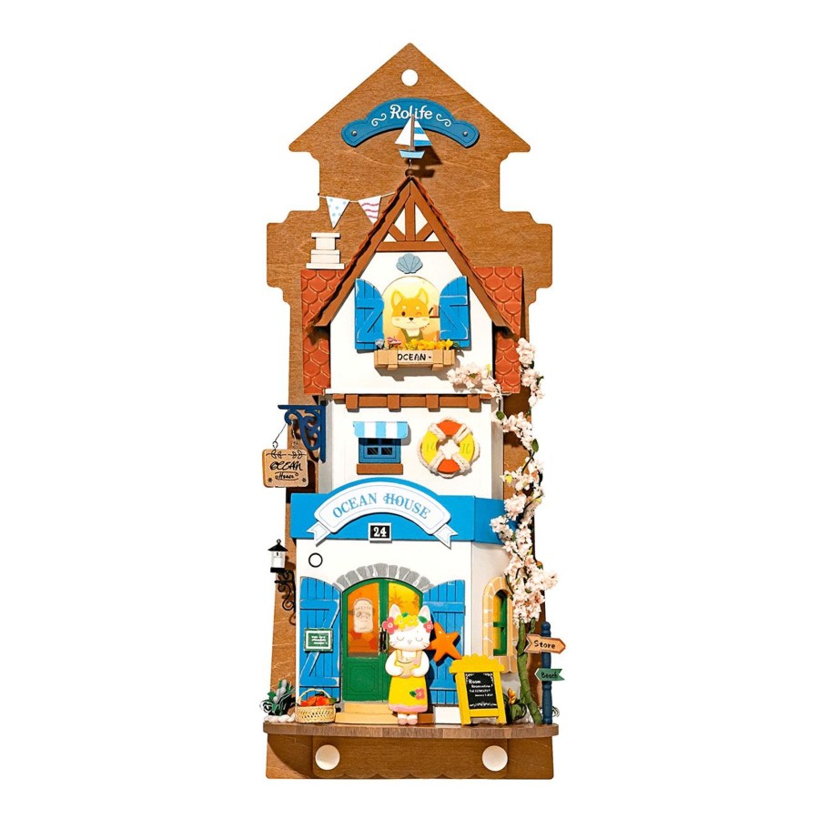 Diy Miniatures Kits Hands Craft US, Inc. | Wall Hanging Kit: Island Dream Villa