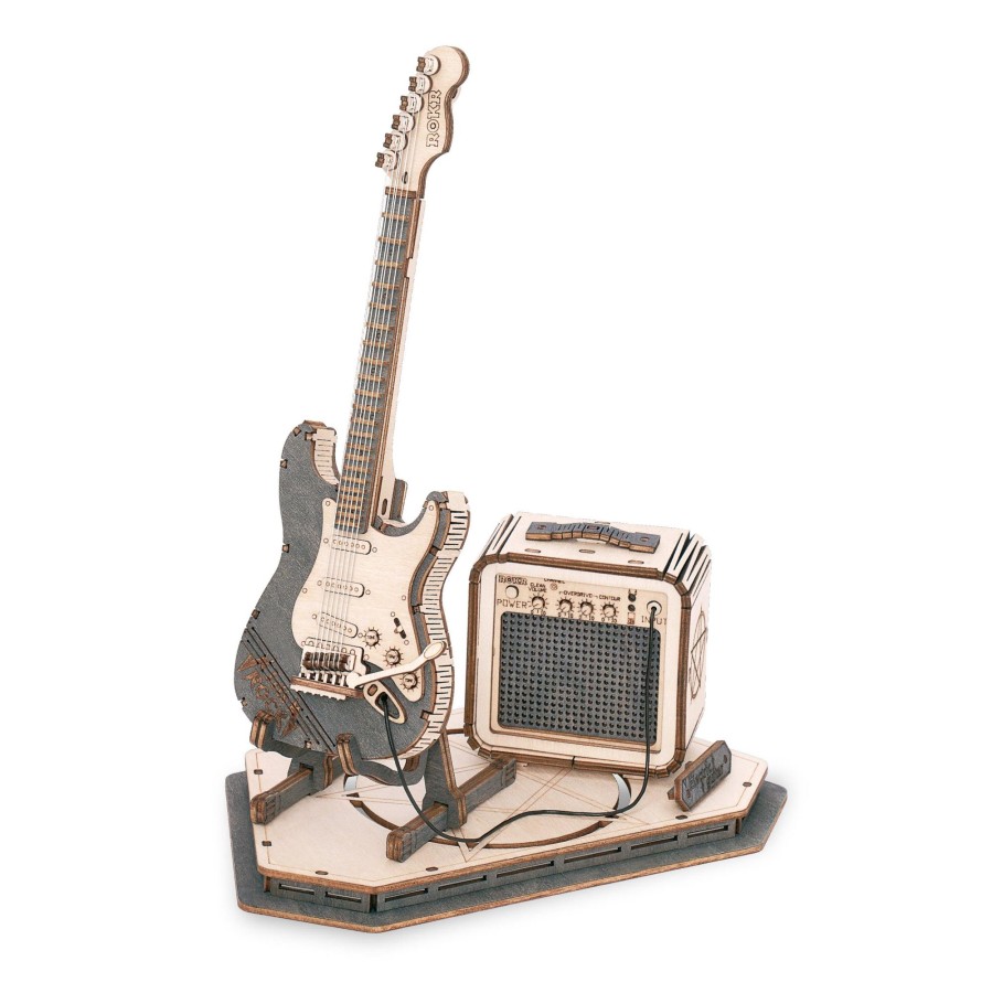 3D Puzzles Hands Craft | 3D Modern Wooden Puzzle | Electric Guitar