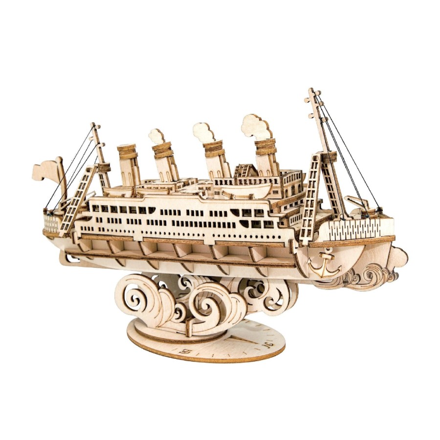 3D Puzzles Hands Craft US, Inc. | 3D Wooden Puzzle: Cruise Ship