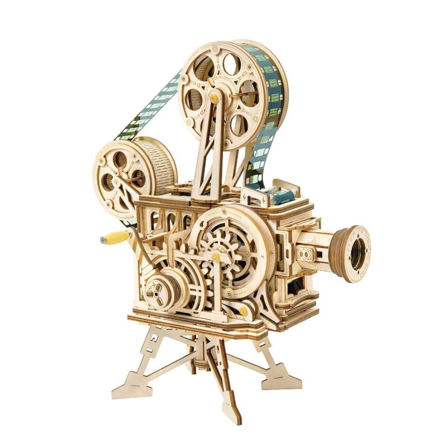 3D Puzzles Hands Craft US, Inc. | 3D Mechanical Wooden Puzzle | Projector/Vitascope