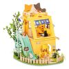 Diy Miniatures Kits Hands Craft US, Inc. | Miniature Kit | Cat House