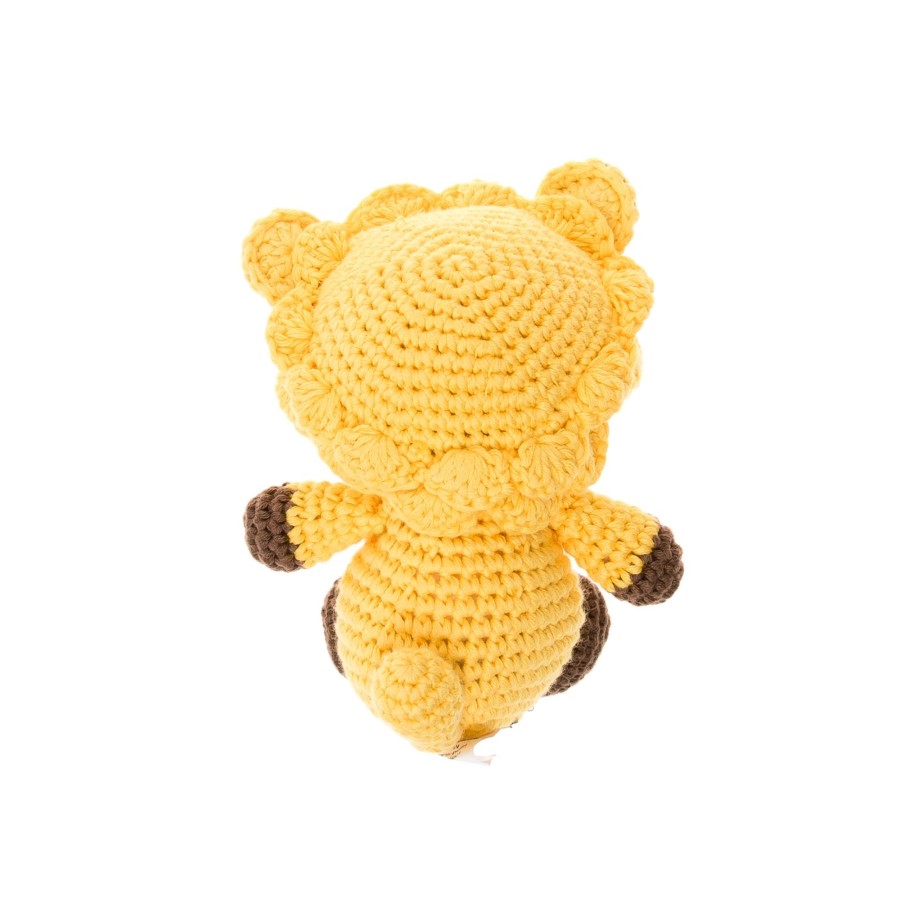 Toys Hands Craft | Handmade Plush Toy: Mini Leo Yellow